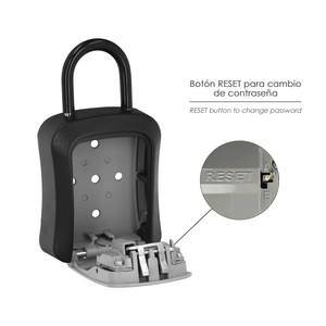 Boîte à clés avec code et anse 175x95x40 mm - Product Image 5