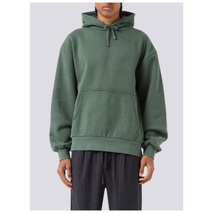 Trending Modern Fit Puños elásticos Venta al por mayor única Sudadera con capucha para hombres Suave Cómodo Essential Modern Fit Pullover Hoodie - Product Image 1