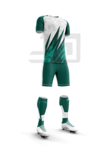 Uniforme de Fútbol Personalizado, Camiseta y Pantalones Cortos Transpirables, Ligeros, 100% Poliéster, Tela de Alto Rendimiento, para Deportes de Equipo y Ligas - Product Image 2