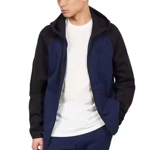 High Quality Men Winter Casual Hoodies Fleece Fabric Customizable Colors & Logo Private Label Embroidery Competitive Price - Product Image 3