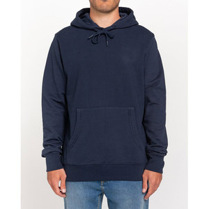 Sudadera con Capucha Personalizada OEM para Hombre, Color Azul Marino Medianoche, Felpa, con Cordón, Estilo Urbano, Venta al por Mayor de Fábrica, MOQ Bajo, Sudadera al por Mayor - Product Image 5