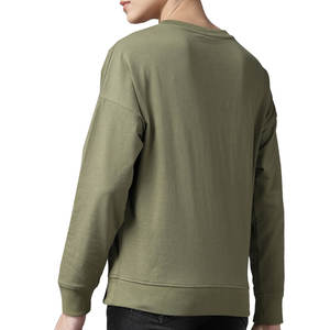 Sweats à capuche décontractés pour femmes en tricot uni d'hiver en polyester/coton respirant imprimé numérique écologique streetwear - Product Image 3