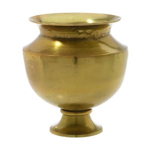 Vase à fleurs décoratif en métal aluminium de conception moderne pour la décoration de la maison, finition personnalisée - Product Image 1