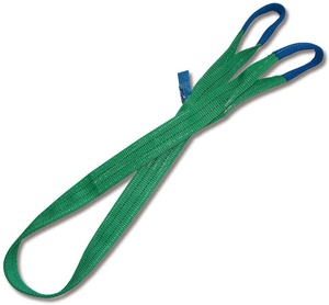 Cinghia di Sollevamento Verde 2000 Kg Mm. 60x3 Metri - Product Image 1