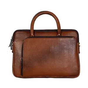 Laptop Damen Tasche Neuer Hersteller von maßge schneider ten Top-Qualität High Design Leder Laptop Tasche Schwarz Leder Laptop Tasche Leder Runde