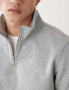 Sudadera con Capucha de Alta Calidad para Hombre, 100% Algodón, Cuello Redondo con Cierre de Cremallera, Forro Polar Ecológico, Transpirable, para Invierno - Product Image 4