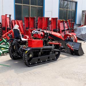 Tracteur à roues 50/80 CV en promotion pour rizières – Équipement agricole léger avec pompe principale intégrée - Product Image 4