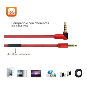 Cle Auxiliar 3.5mm <b>Microphone</b> Headset Hands-Free Headband - Assorted Colors - Product Image 6