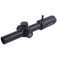 Lunette de tir Red Win Torero 1-6X24 FFP LPVO 30mm. Lunette de chasse Monotube 6 niveaux d'éclairage rouge IPX6