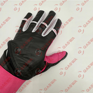 Guantes de béisbol deportivos Nuevos guantes de bateo de combinación de colores únicos hechos de cuero para béisbol y softbol - Product Image 4