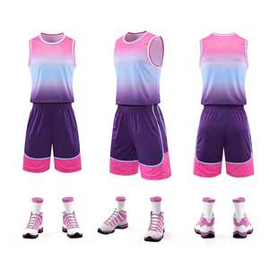 Uniforme de Baloncesto Personalizado para Hombre, Camisetas de Malla 100% Poliéster, Ropa Deportiva Estampada - Product Image 1