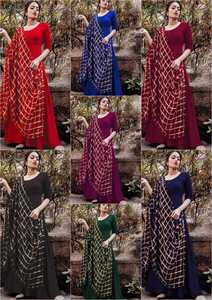 Pakistanaise Salwar Kameez Costume Dupatta Punjabi Chudidar Robe Broderie Patiyala Inde Fête Dames Femmes Porter Prix De Gros Vêtement - Product Image 2