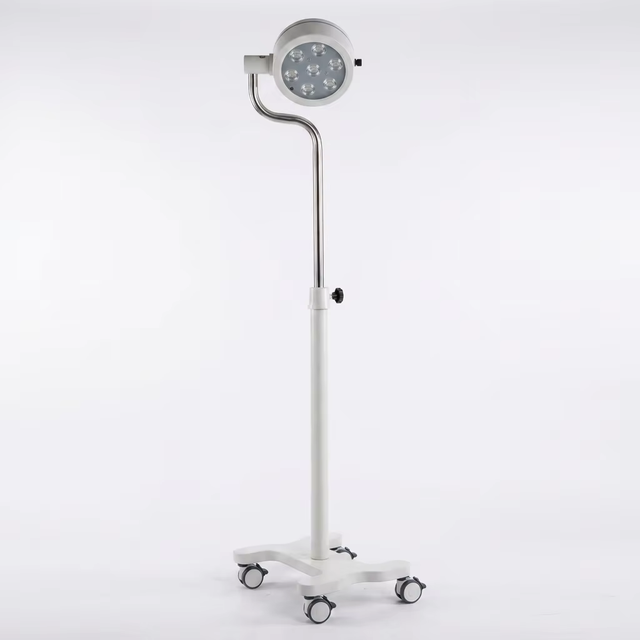 Mobile LED Surgical Examination Light 7 Beads 35000LUX Cold Light Shadowless Operating Lamp for Hospital Clinic or