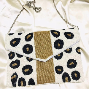 Handmade thiết kế vải Sling Evening túi cho phụ nữ banjara boho phong cách đính cườm embellishments thời trang Bridal dịp - Product Image 1