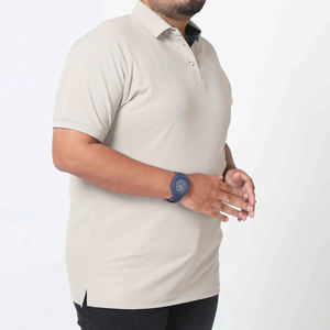 เสื้อโปโลผ้าฝ้ายสำหรับผู้ชายเสื้อโปโลขนาดใหญ่พิเศษดีไซน์ตามสั่ง - Product Image 6