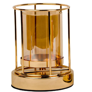 Gold Polished Stand Indoor Decorative Home Lightning Accessories Hurricanes <b>Candle</b> <b>Holder</b> for Home Metal <b>Candle</b> Stand - Product Image 6