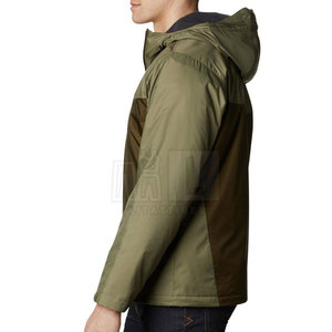 เสื้อแจ็คเก็ตกันลมมีฮู้ดสำหรับผู้ชาย พร้อมโลโก้ด้านหน้า บริการ OEM แห้งเร็ว ระบายอากาศได้ดี MOQ ต่ำ - Product Image 4