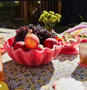 Plateau de service en résine fait main avec motif tourbillon aquatique pour la maison, l'hôtel, le restaurant et le bar - Artisanat intemporel - Product Image 5