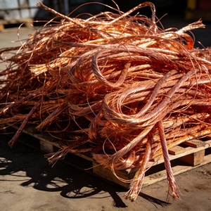 Déchets de fil de cuivre nu brillant, fils de cuivre de haute pureté propres pour la récupération de métaux industriels - Product Image 3