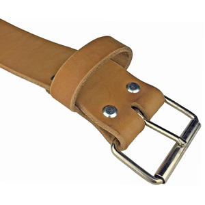 เข็มขัดยกน้ำหนักหนังแท้ OEM สำหรับออกกำลังกาย แข็งแรง ทนทาน กว้าง 4 นิ้ว หนา 10 มม. กันลื่น ระบายอากาศได้ดี ยี่ห้อ QASWA SPORTS ระดับมืออาชีพ - Product Image 2