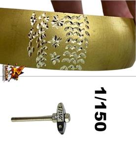 Martillo 3mm Vástago Herramientas de fabricación de joyas 1mm Tamaño de diamante 150 Herramienta utilizada para corte de joyería Género Herramientas y equipos de joyería - Product Image 2