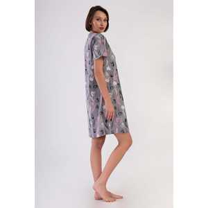 Túnica de manga corta con lazo de ganchillo para mujer con tops de punto abotonados - Product Image 2