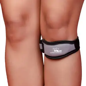 Hot Selling Adjustable Medemove Patellar tendon support band knee brace - helps in Tendonitis/Gym/Weightlifting/Osgood Schlatter