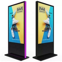 55 "écran extérieur moniteur Android debout affichage publicitaire Lcd
