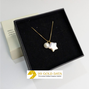 Collier de perles d'eau douce naturelles de luxe pour femmes, bijoux de mariée élégants, cadeau de mariage - Product Image 1