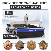 Wattsan M1 2040 Table à Vide CNC pour Bois 2000*4000*300mm pour Travaux de Fraisage et Perçage Lourds sur Bois Extra Large