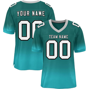 Ropa de calle, camisetas de fútbol americano, ropa deportiva urbana, ropa de discoteca, secado rápido, transpirable, malla de poliéster, sublimación, nombre del logotipo del equipo - Product Image 3