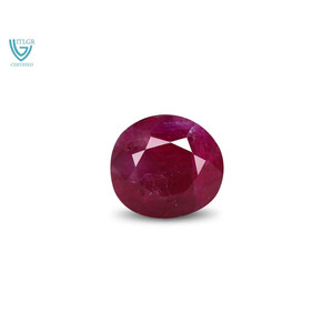 Rubis (Manik) - 5,82 carats, taille étoile, créé en laboratoire, poli, chauffé, sculpté, variété rouge, orange, jaune, bleu, rose, 1 mm, 8 mm - Product Image 1