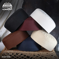 Gorra musulmana islámica de nuevo diseño más vendida con logotipo personalizado gorras de oración de secado rápido para hombres nueva gorra de oración islámica Namaz para hombres