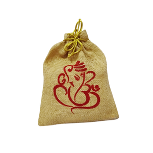 ถุงปอกระเจาเป็นมิตรกับสิ่งแวดล้อมพร้อมฝาปิดแบบใช้ซ้ำได้ถุงใยธรรมชาติที่ทนทานเหมาะสำหรับบรรจุภัณฑ์ของขวัญการจัดเก็บเครื่องประดับ - Product Image 2