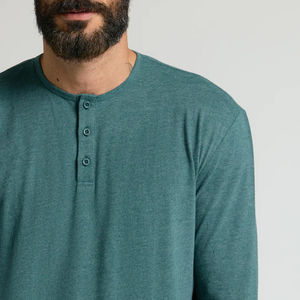 Custom High Quality 2026 Vintage Washed <b>Heavyweight</b> Oversize Acid Wash Hip Hop Blank <b>T</b>-<b>Shirt</b> 100% Cotton Loose Long Sleeves - Product Image 5