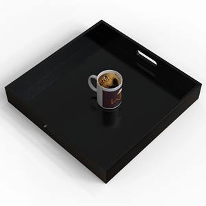 Latest 2025 Wholesale Enamel Resin Inlay Serving Tray White & <b>Green</b> Display Home And Party Serving Tray Variety of Colors - Product Image 1