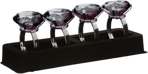 Artículos para el hogar modernos y de lujo de Metal, servilletero verde azulado a granel para decoración de fiestas, agregue un toque elegante a su mesa de comedor - Product Image 2