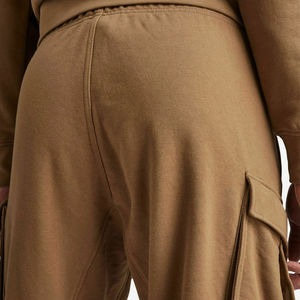 Pantalon cargo en toile de haute qualité pour hommes - Style utilitaire urbain, coupe décontractée, poids lourd, vêtements décontractés d'extérieur - Product Image 4