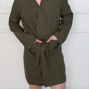 Abrigos de Albornoz de algodón para hombre, suaves y transpirables, perfectos para la comodidad diaria y el descanso - Product Image 4