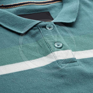 Camiseta Polo de manga corta informal para hombre de talla grande Ropa de color sólido con estilo estampado en oferta - Product Image 6