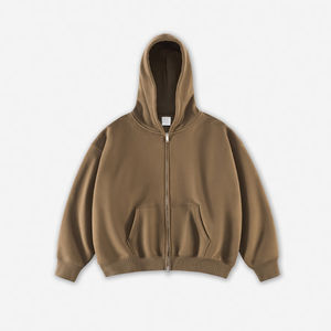 Sweats à capuche et sweat-shirts pour hommes Sweat à capuche streetwear à double fermeture éclair de haute qualité - Product Image 1