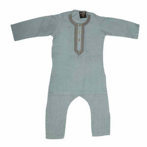 ชุดเสื้อผ้าเด็กชายปักลาย Chase Value สีน้ำเงินเหล็ก อายุ 1-2 ปี ผ้า PV - Product Image 2