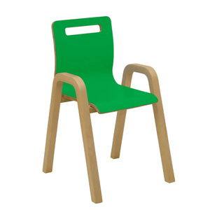 Chaise de base stable pour la maternelle Chaise en bois pour enfants Fabriquée en Turquie Meubles minimalistes durables de haute qualité en gros - Product Image 1