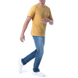 T-Shirt homme à séchage rapide léger respirant Gym Training Activewear haut d'entraînement à manches courtes lettre sportive pour la course - Product Image 6