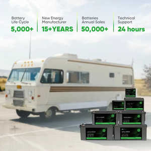 My Store <b>24V</b> 100Ah Deep Cycle Solar Lithium Ion <b>Battery</b> 12.8v 25.6v 100% Efficient Home Energy Storage System 5120Wh LiFePO4 - Product Image 4