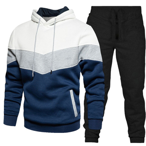 Conjunto de chándal flexible hecho con material suave, ideal para calentar eventos deportivos o rutinas diarias de fitness - Product Image 1