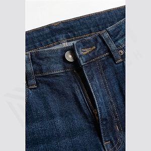 Jeans de Mezclilla Elástica de Alta Calidad, Lavados, con Patrón Sólido, Transpirables, Ecológicos, Elegantes, Cómodos, Opciones para Hombre, Color Personalizado - Product Image 4