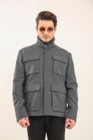 Manteaux en fourrure de laine épaisse et polyester de qualité supérieure, faits à la main par Valeriano Romano, pour hommes, hiver, respirants, col montant.
