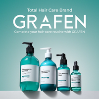 Grafen 300ml Masker Rambut Vegan Bebas Sulfat 2-IN-1 Penguat Akar Squalane untuk Rambut Rusak/Kering Memperkuat Kutikula Mencegah Kerontokan Rambut