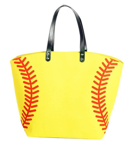 Wholesale Large <b>Canvas</b> Sport Tote Bag for Baseball <b>Football</b> Basketball Utility Travel <b>Canvas</b> Bag with Custom Pattern Prints - Product Image 3